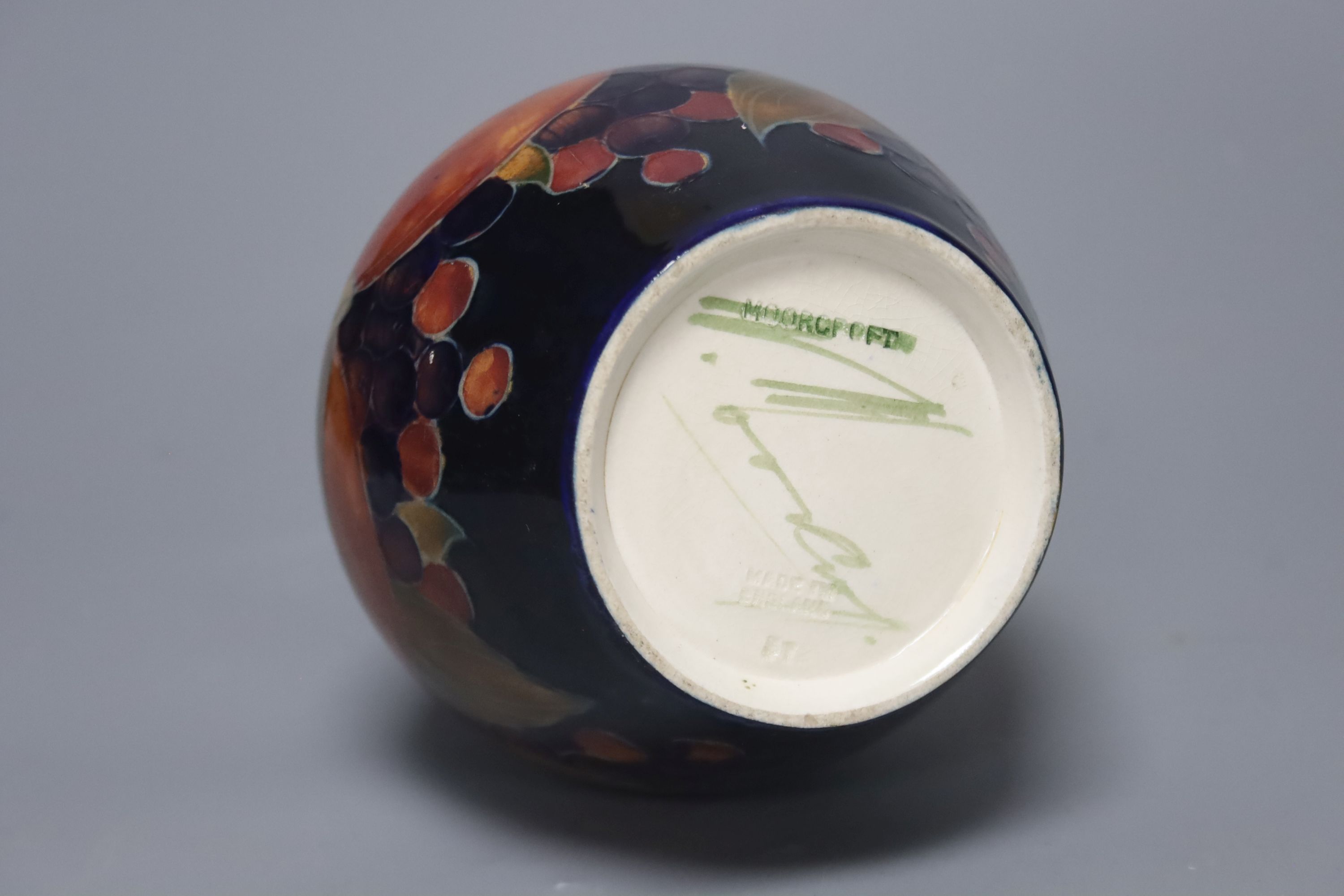 A Moorcroft Pomegranate vase, height 21cm